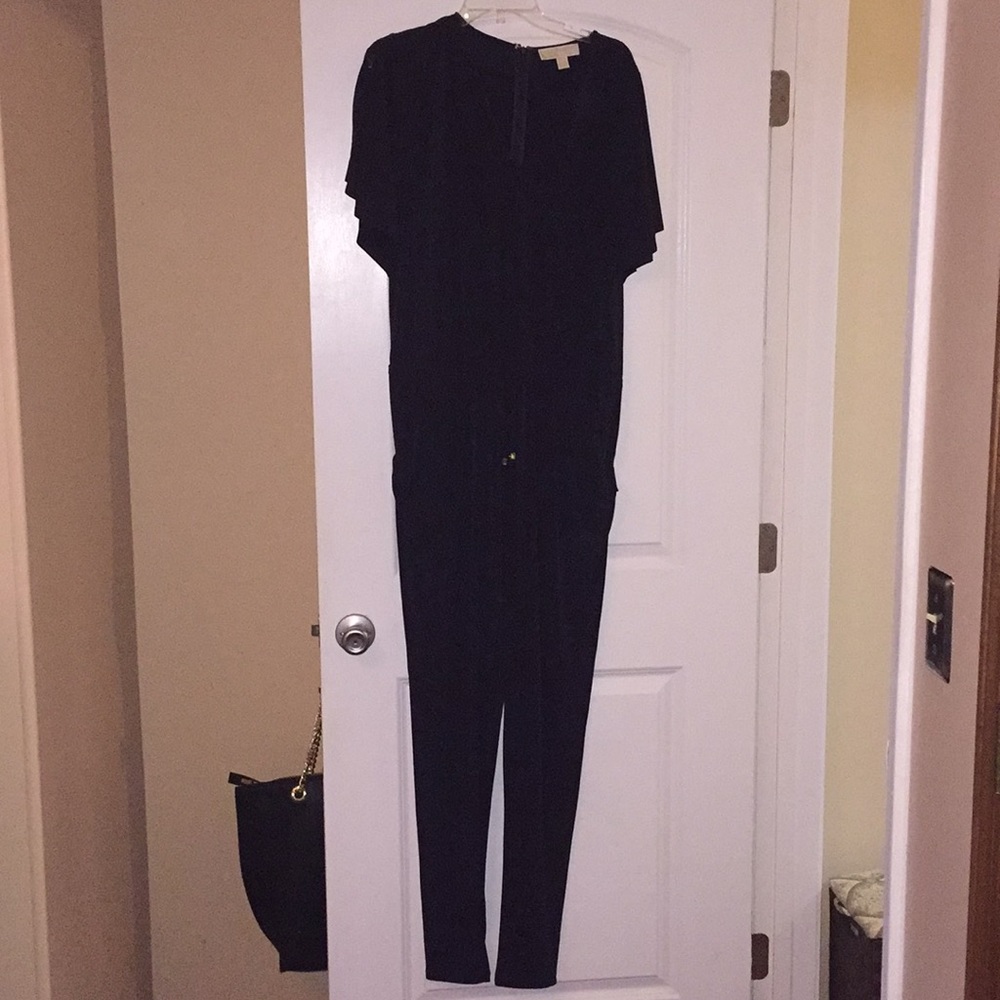 Dark blue jumpsuit